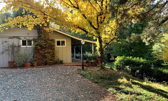 Grass Valley House | Secluded Country Home on Acreage with Pond & Sprawling Lawn