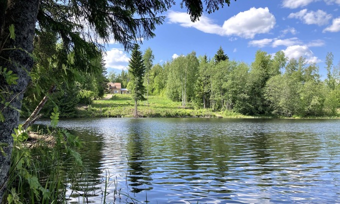 Uddeholm House | Secluded Country house with waterview and private pier