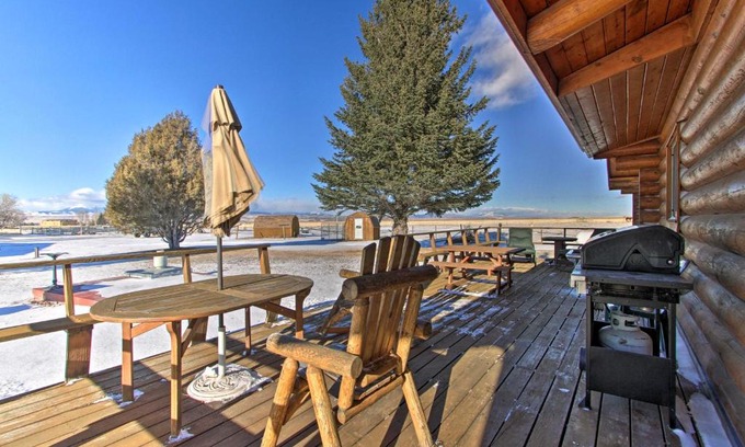 Dillon House | Secluded Dillon Home with Private Hot Tub and Deck!