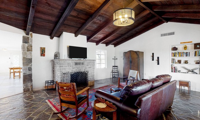 Tucson House | Secluded, dog-friendly home on 3.5-acres with mountain views & upper deck