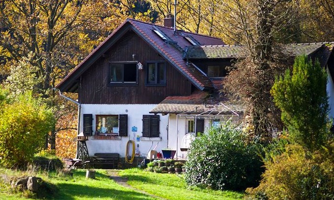 Odenwald House | Secluded house for nature lovers with fireplace and lots of forest in the middle of the Odenwald.