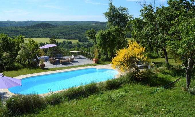Reauville House | Secluded house in the heart of nature, with swimming pool and panoramic view