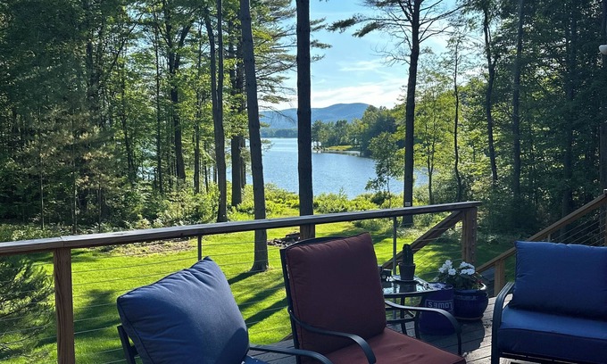 Northville House | Secluded Lake House With Private Beach Access & Dock