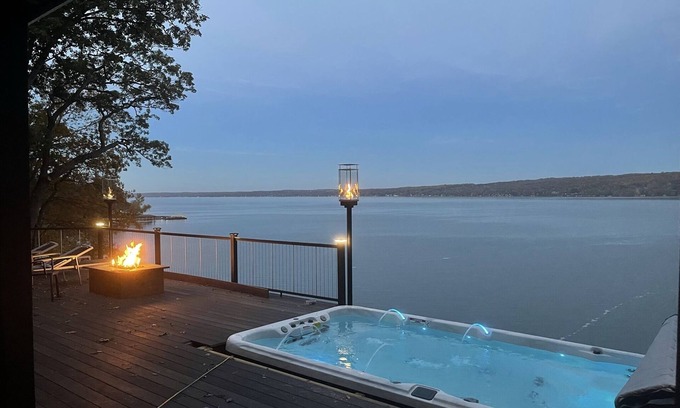 Canandaigua House | Secluded Lakefront Home! Newly renovated fan favorite in top location!