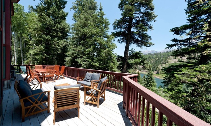 Columbine Lake House | Secluded Mountain Home on Columbine Lake - Decks/Views - 1 mile to Purgatory