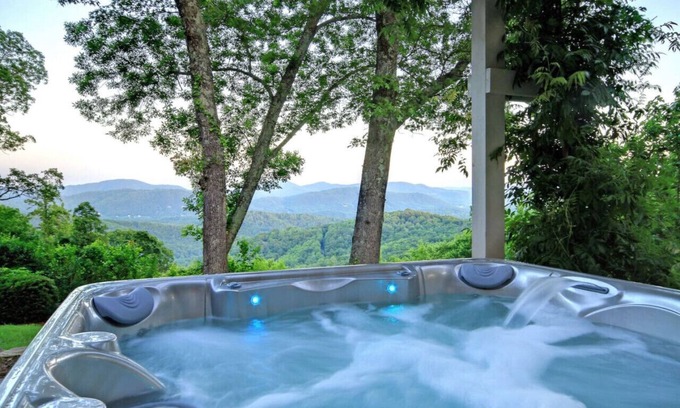 Skyland House | Secluded Mountaintop Luxury Estate, Spectacular Views, Jacuzzi, Ping Pong