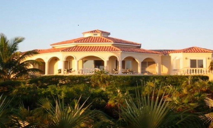 Double Bay House | Secluded Private Pink-Sand Beach-Front Grand 3-Home Mediterranean Estate w/Pool