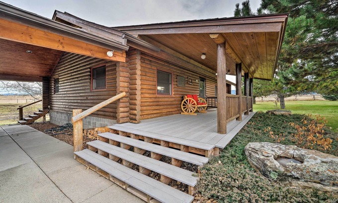 Bozeman House | Secluded Retreat w/Wood Stove, 11 Mi to Bozeman!
