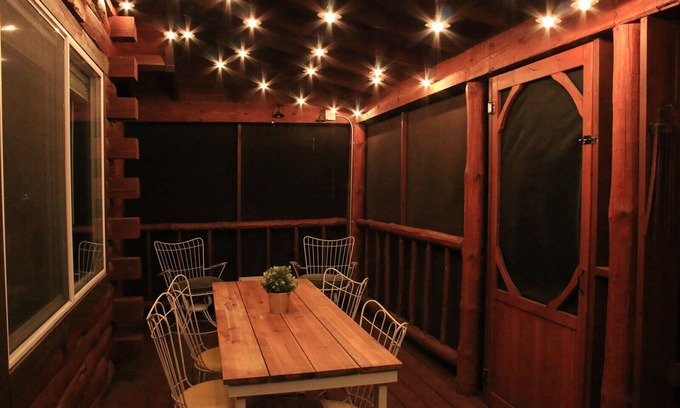 Ferryville Cabin | Secluded Rustic + Modern Log Cabin with hot tub by Stream, luxury getaway