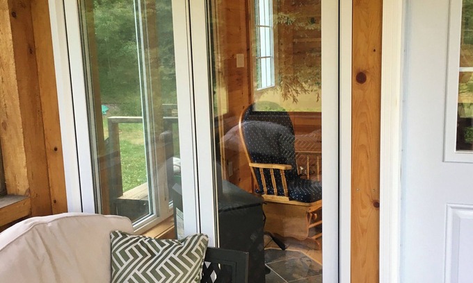 Goshen Cabin | Secluded Tiny Cabin Screened Porch Sleeps 4 - Goshen Springs Getaway