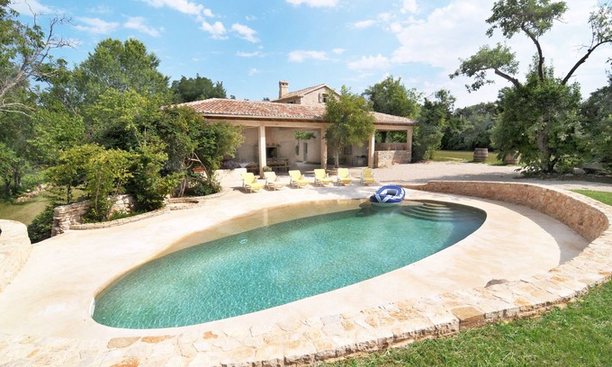 Pazin Villa | Secluded wonderful Villa, 50m2 pool, perfect for families and large groups
