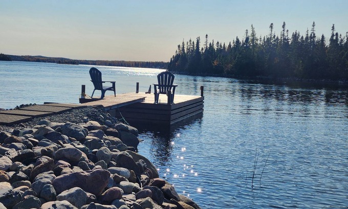 Lewisporte Ski Chalet | Seclusion, serenity, and privacy await.get away from the everyday at Bluewater