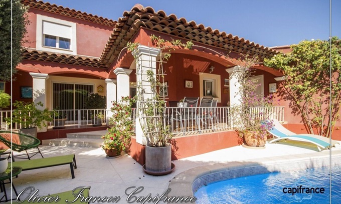 Saint-Cyr-sur-Mer Villa | Secure villa near lecques and la madrague