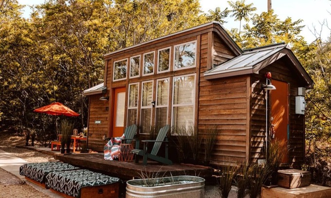 Cottonwood Apartment | Sedona Escape-Sauna, Cold Plunge & Views: TinyCamp