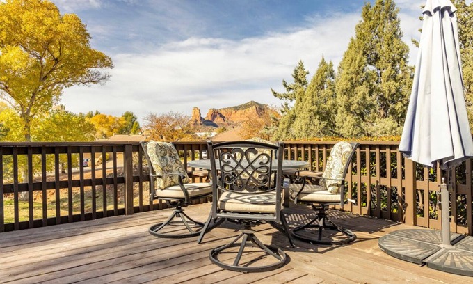 Oak Creek House | Sedona Retreat! Private Deck/Views/Arcade/Golf/Spa