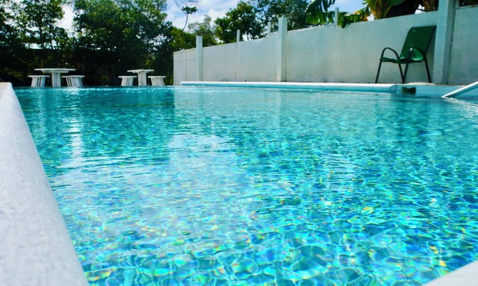 Belize City Apartment | See Belize SUNRISE Sea & Garden View 2-bed Studio w Pool & Overwater Deck, 1stFL