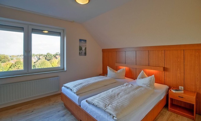 Schillig Apartment | Seepferdchen V mit Balkon und Seeblick 3L - Haus Seepferdchen