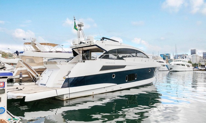 Gloria Boat Rental | Segue 58ft yacht for rent in Rio - Boa002