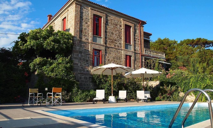 Mithimna Villa | Self Catering Villa in Molyvos With Private Pool and Sea View