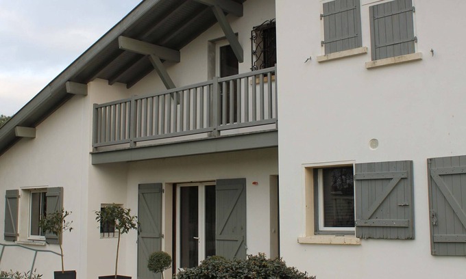 Ondres House | Self-contained accommodation on the first floor of a house - garden, terrace, 2km from the beach