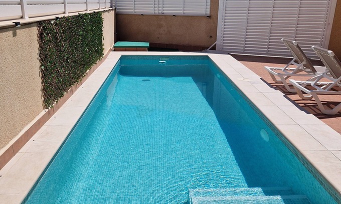 Los Alcazares House | Semi-detached house 150 meters from the beach with private pool