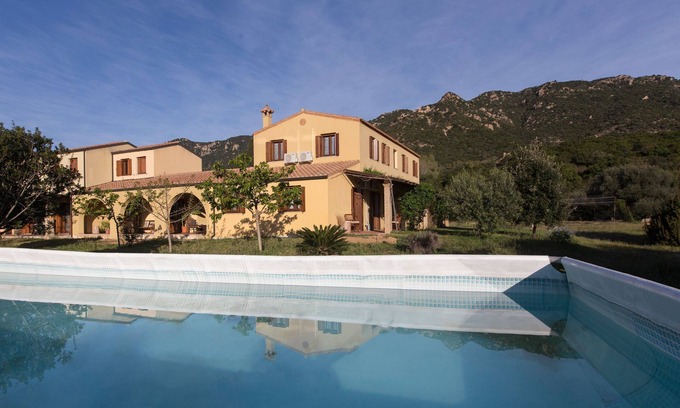 San Vito House | Semi-detached House with Wi-Fi, Air Conditioning, Garden and Pool; Pets Allowed; Parking Available