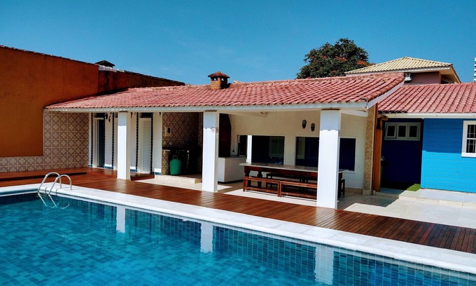 Jardim Real House | SENSATIONAL! LARGE HOUSE, POOL, GRANDE BEACH - FLORIDA BATHROOM