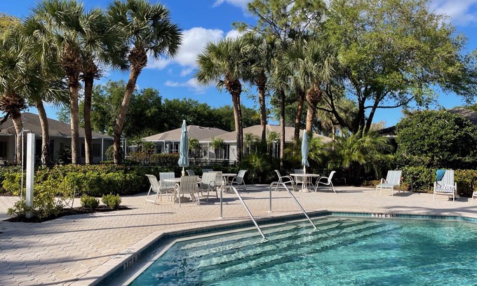 Bonita Springs House | Serene 3BD/2BA Home w/Lanai overlooking Coconut Trees: 9 Mi to Beach!