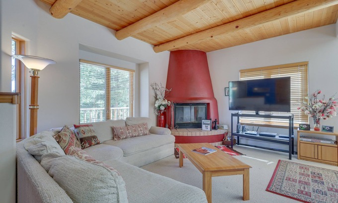 Amalia Cabin | Serene Amalia Cabin w/Deck & Mountain Views