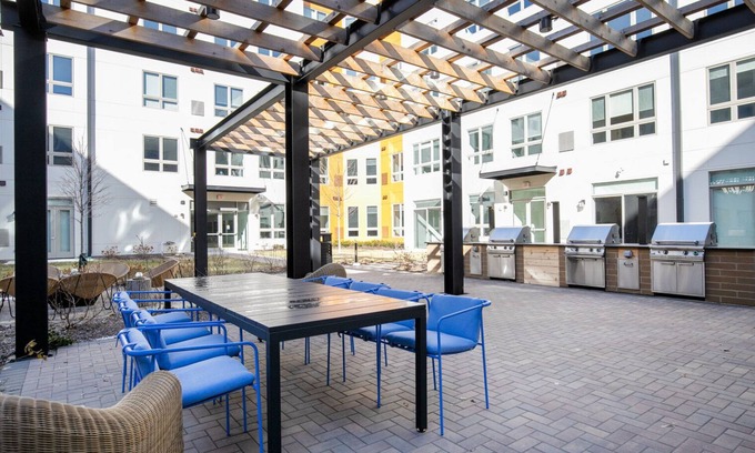 Arlington Heights Apartment | Serene Arlington Heights 2BR w/ Gym & W/D, easy commute, by Blueground