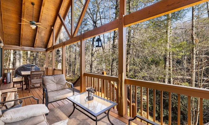 Brevard House | Serene Cabin Overlooking Trout Pond on 66 Acres