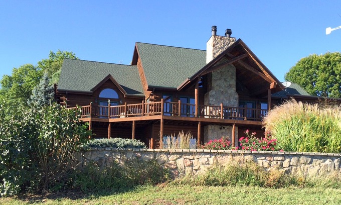 Orange Prairie House | Serene estate home with private pool, stunning 360 views