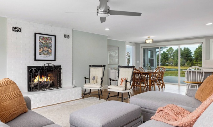 Kittery House | Serene & Family Friendly WaterView House, Hot Tub, 2 Living Areas!