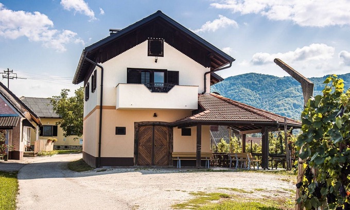 Cerklje ob Krki House | Serene Hollow Holiday Home with Mountain View - Two Bedroom Holiday Home with Mountain View