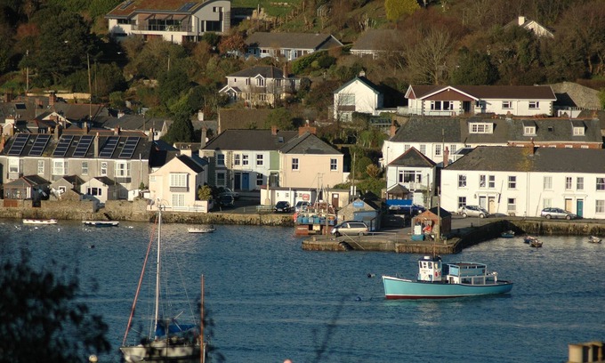 Mylor Churchtown House | Serene house & garden, outstanding views across Falmouth harbour