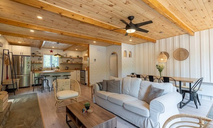 Amherst Ski Chalet | Serene Lake Escape with Spa Indulgence