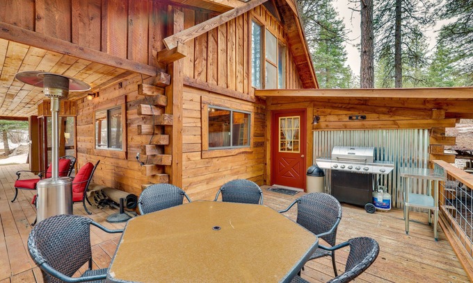 Garden Valley Cabin | Serene Nature Getaway w/Deck + Pool Access!