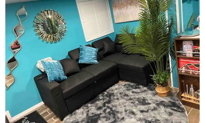 Rochdale Apartment | Serene Oasis Garden Level 1BR Apt w/own Entrance