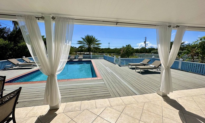 Jolly Harbour Villa | Serene Poolside Sanctuary