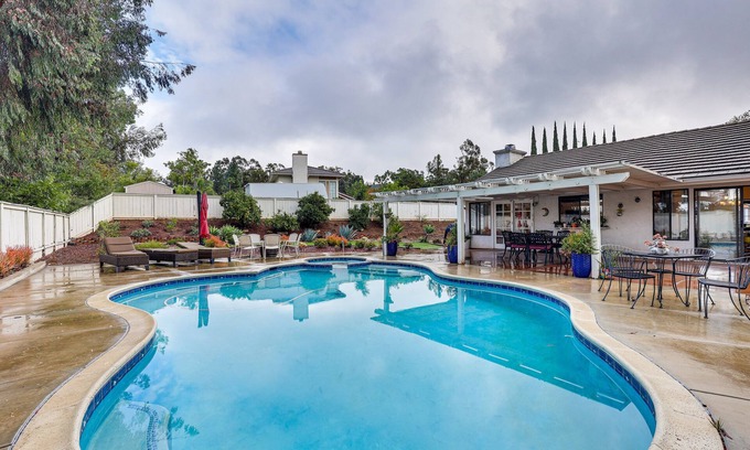 Poway House | Serene Poway Home w/Private Pool: Pet Friendly!