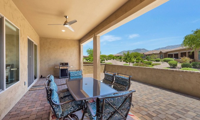 Saddlebrooke Villa | Serene SaddleBrooke Getaway – Private Patio, Resort Amenities & Views