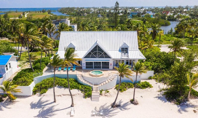 Rum Point Villa | Serene Spacious 3BR Home Private Beach Marine Park