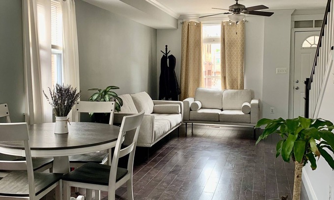 Locust Point House | Serene spot in Bmore's safest corner