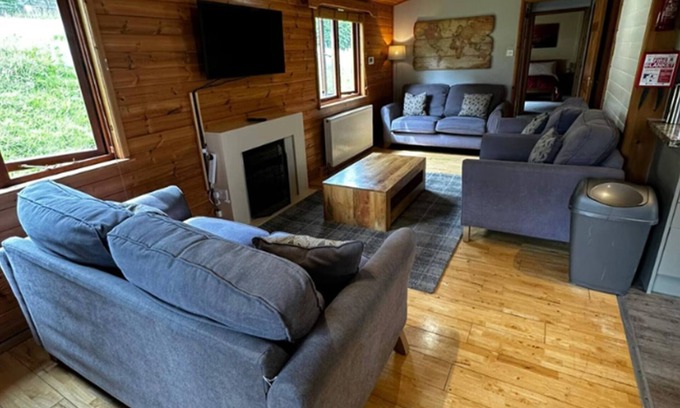 Watermouth Cabin | Serene Watermouth Cabin Retreat with Hot Tub & Stunning Coastal Views