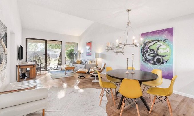 Sunrise Vista Chino Condo | Serenity in the Sands: A Modern Desert Retreat