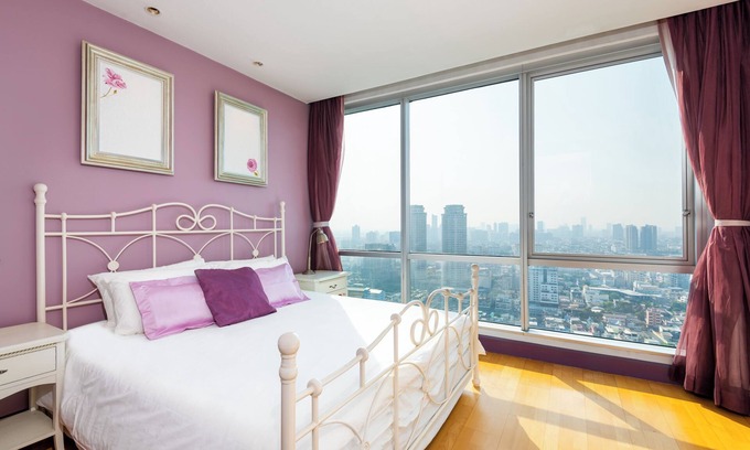 Yan Nawa Apartment | Serviced 1 Bed Panoramic SKYVILLAS with Pool and BTS