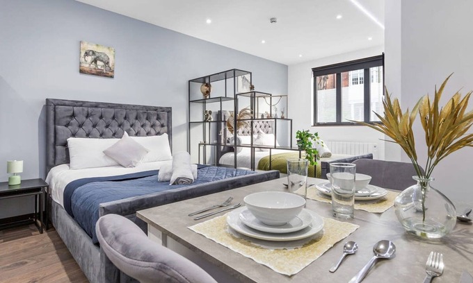 Golders Green Apartment | Serviced Studio Flat Near Camden Euston Station