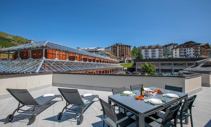 Sestriere Apartment | Sestriere Terrace Apt Few Steps From Ski, Sestriere, Italy