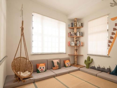 Huangpu Apartment | Shanghai Hills & Gefii Animal Crossing 2 rooms with Family space