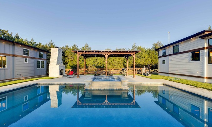 Whitney Cabin | Shared Outdoor Pool & Patio: Whitney Retreat!